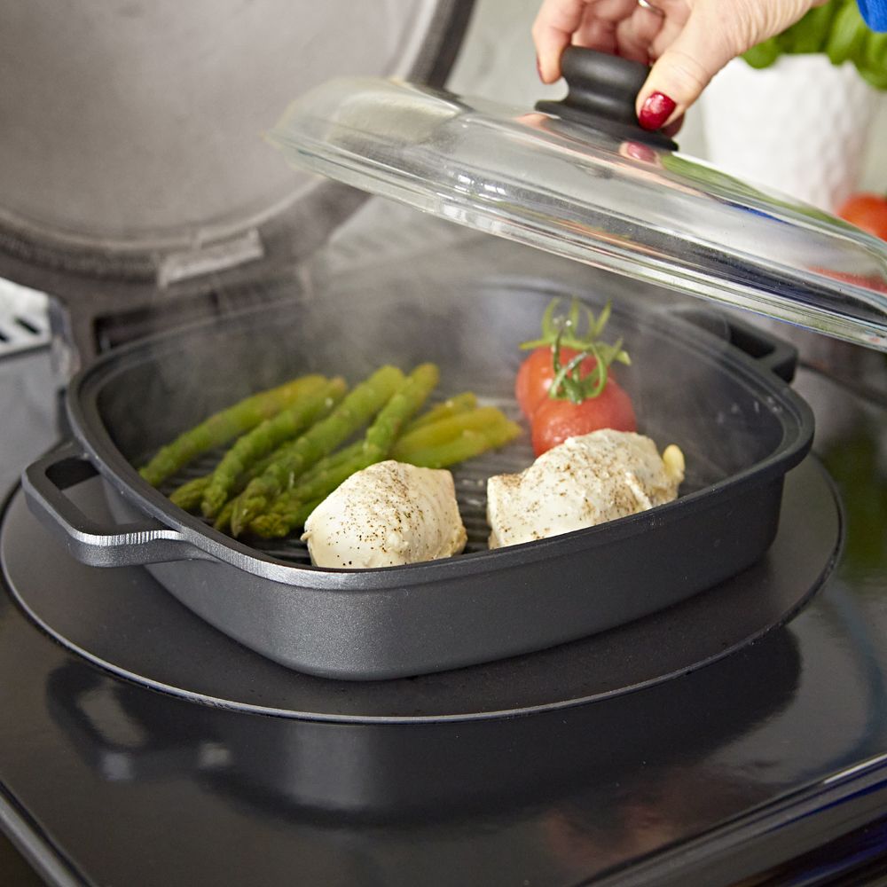 AGA gegoten aluminium dampgrill (w3976)