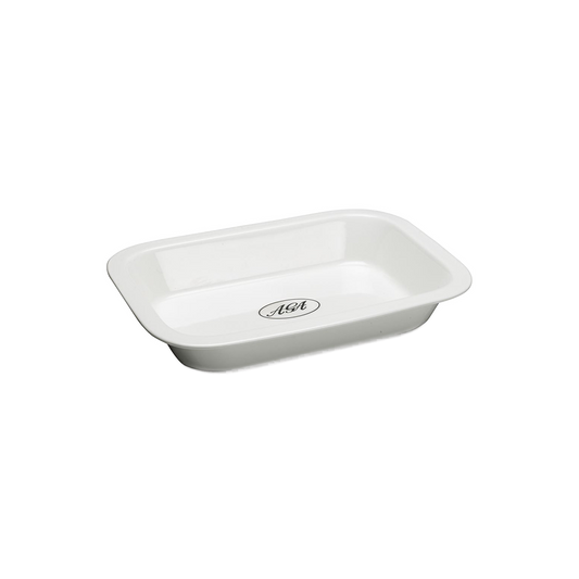 AGA Portmeirion witte braadschotel (w2263)