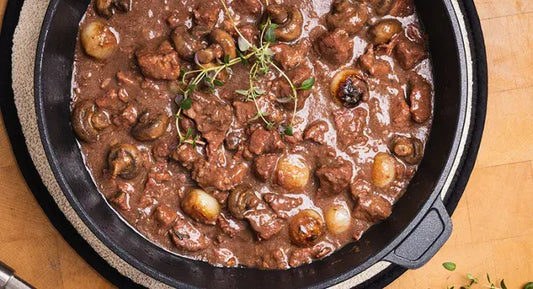 AGA recept: Beef Bourguignon