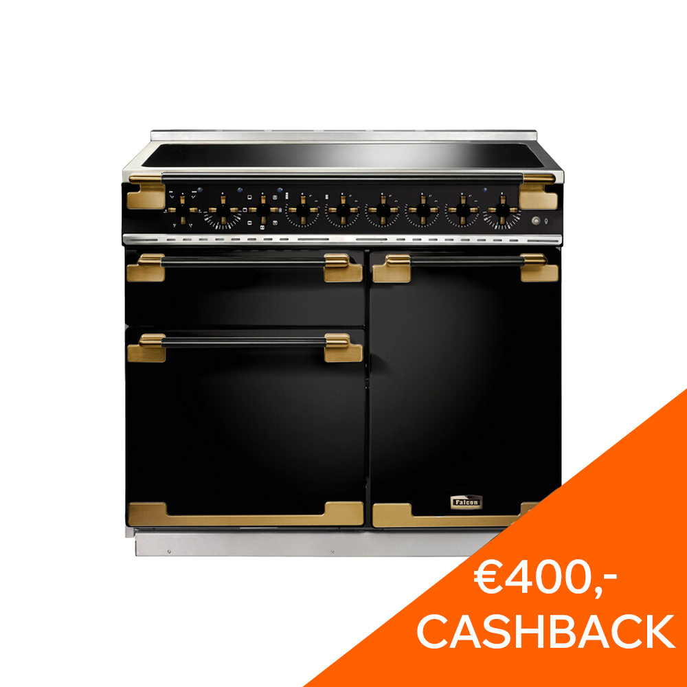 Falcon Elise Luxe Black Edition 100 Inductie