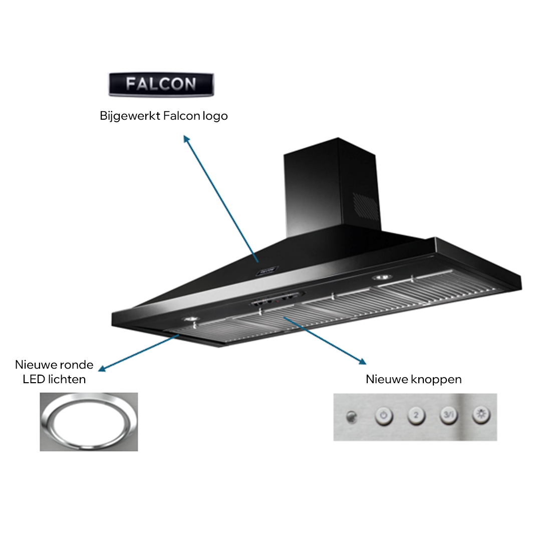 Falcon afzuigkap Plus 90