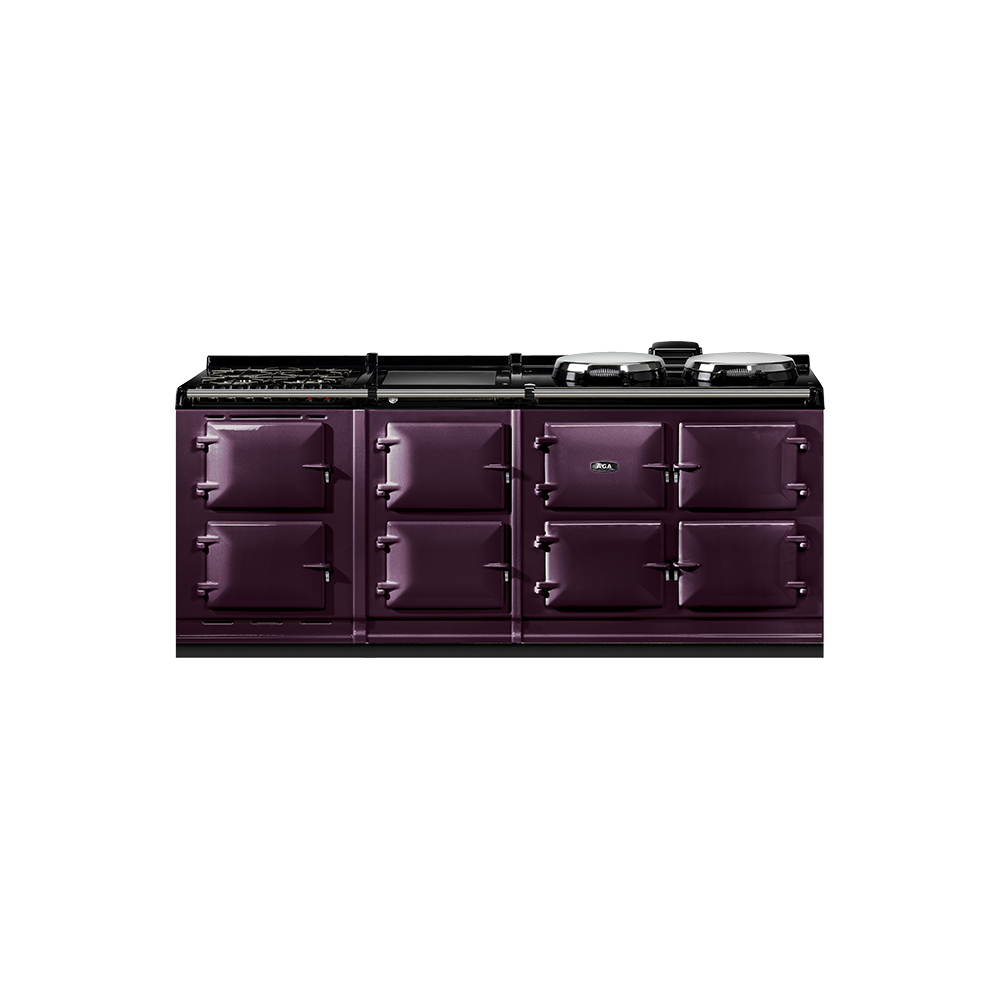 AGA R7 5-oven met warmhoudplaat en ker. module