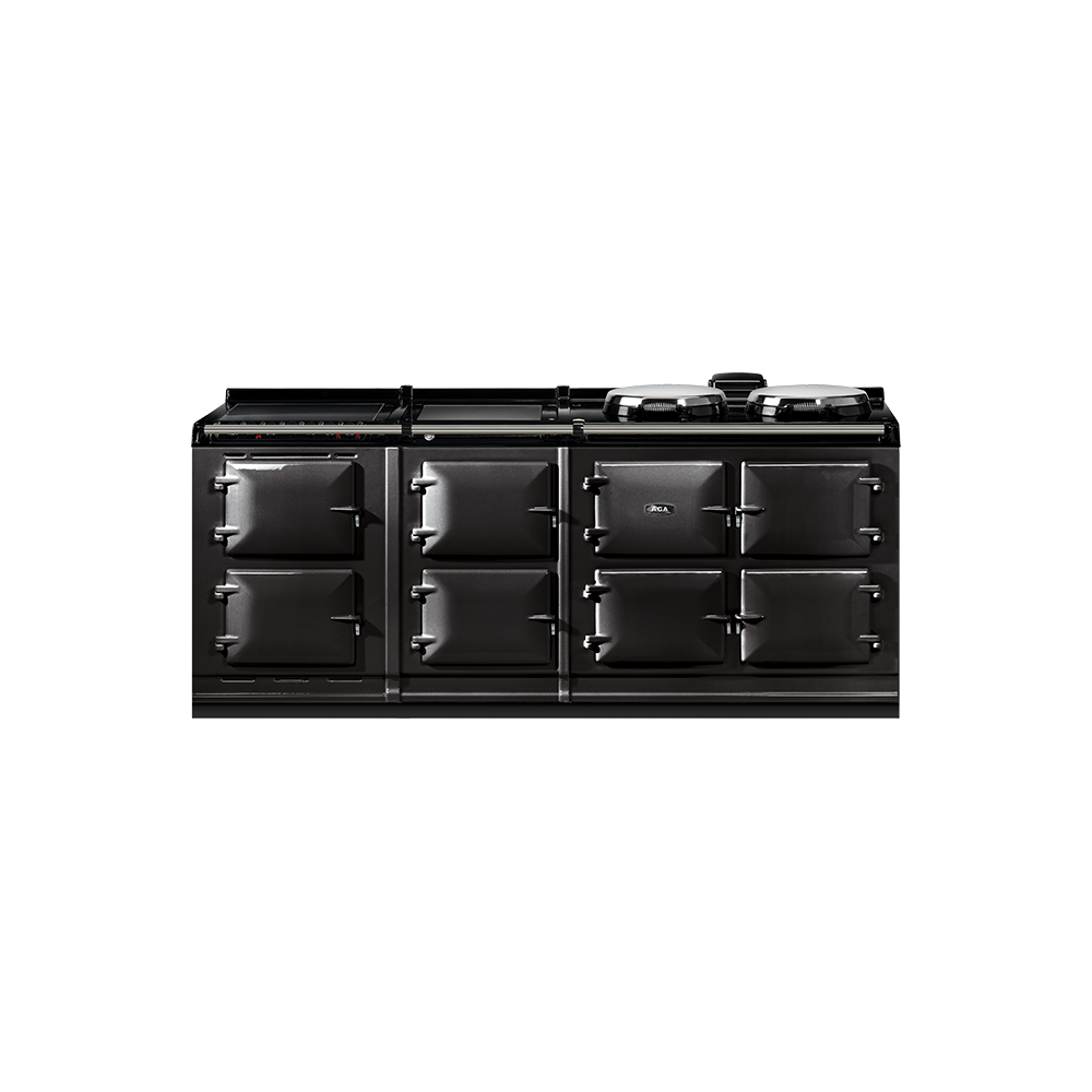 AGA R7 5-oven met warmhoudplaat en ker. module