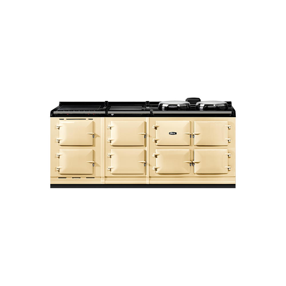 AGA R7 5-oven met warmhoudplaat en ker. module