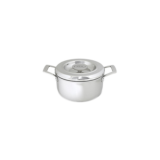 AGA Roestvrijstalen Braadpan 16cm met deksel (W3414)