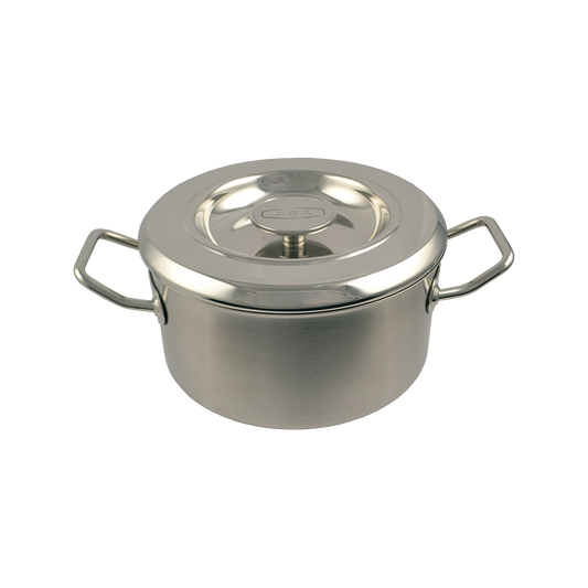 AGA Roestvrijstalen braadpan 22cm met deksel (W3417)