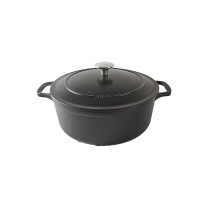 AGA Mat Zwart gietijzeren braadpan van 16 cm (w3950)
