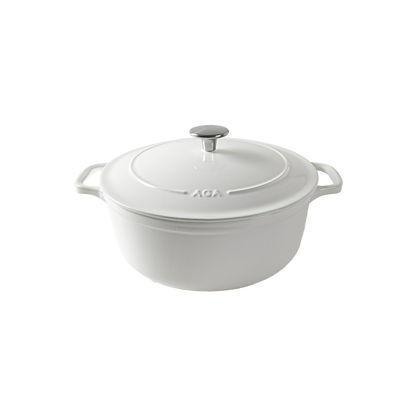 AGA Wit gietijzeren braadpan van 16 cm (W3951)