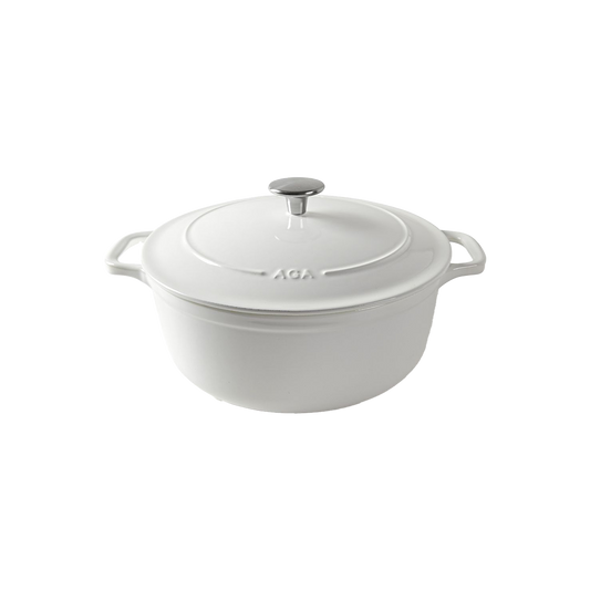 AGA Wit gietijzeren braadpan van 16 cm (W3951)