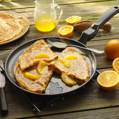AGA gegoten aluminium 28 cm crêperiepan (w3980)