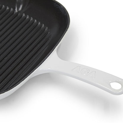 AGA gietijzeren 26 cm vierkante grillpan (W3949)